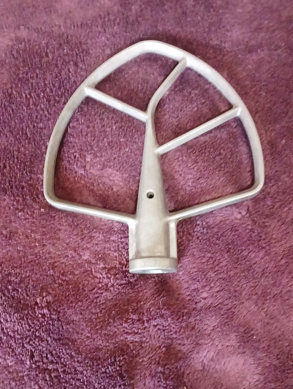 KitchenAid Silver Flat Beater Mixer Attachment